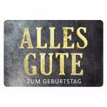 Glückwunschkarte Zum Geburtstag alles Liebe Tasche...