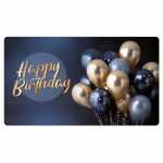 Kurt Eulzer Glückwunschkarte Happy Birthday Ballons...