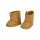 Puppen-Stiefel Wildleder Optik braun Größe 38-45cm