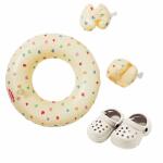 Puppen-Schwimmset Herz Konfetti Schwimmring,...