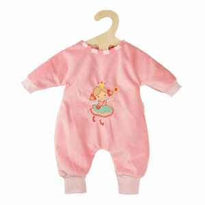 Puppen-Strampler Prinzessin Emily rosa Größe 28-35cm
