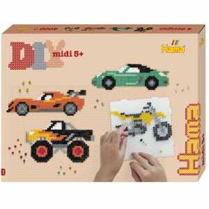 Hama Bügelperlen midi Fahrzeuge 4000 Stück Geschenkpackung
