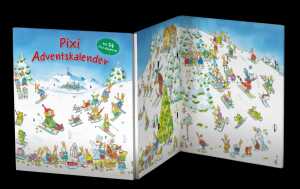CARLSEN Adventskalender Pixi Leporello mit 24 Büchern 9783551056030