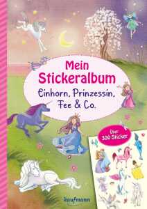 Mein Stickeralbum Einhorn über 300 Sticker