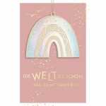 Kurt Eulzer Glückwunschkarte Regenbogen Goodies...