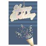 Glückwunschkarte Geburtstag Happy Birthday Konfetti...