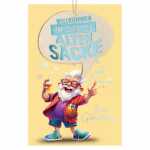 Glückwunschkarte Geburtstag Alter Mann mit Bier...