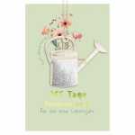 Glückwunschkarte Geburtstag Gießkanne mit...