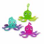 Knautschfigur Squeezy Octopus pink/türkis/grün...