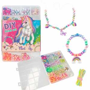 DEPESCHE Ylvi Perlen-Set Rainbow DIY