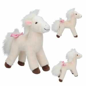 DEPESCHE Miss Melody Plüsch Pferd cremeweiß 18cm