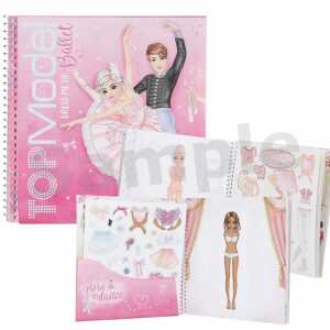 DEPESCHE TOPModel Stickerbuch Dress Me Up BALLET