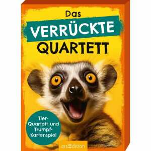 arsEdition Kartenspiel Das verrückte Quartett