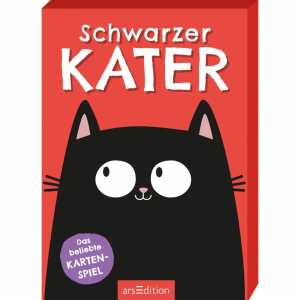 arsEdition Kartenspiel Schwarzer Kater