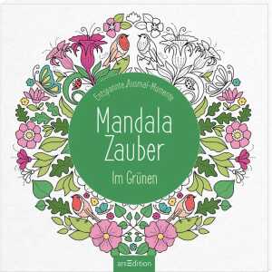 arsEdition Malbuch Mandala-Zauber Im Grünen