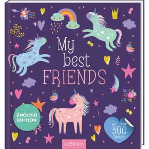 arsEdition Freundebuch My Best Friends Unicorn English Edition