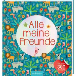 arsEdition Freundebuch Alle meine Freunde Dschungel