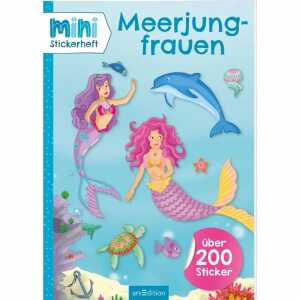arsEdition MINI-Stickerheft Meerjungfrauen