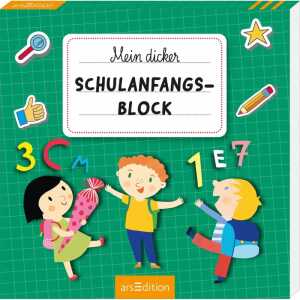 arsEdition Rätselblock Mein dicker Schulanfangs-Block