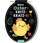 arsEdition Kratzbuch Mein Oster-Kritzkratz-Ei