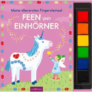 Stempelbuch Meine allerersten Fingerstempel Feen und Einhörner