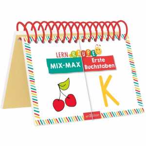 arsEdition Lernbuch Lernraupe Mix-Max Erste Buchstaben