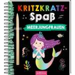 arsEdition Kratzbuch Kritzkratz-Spaß Meerjungfrauen
