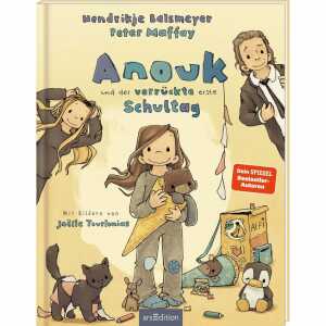 arsEdition Kinderbuch Anouk und der verrückte erste Schultag