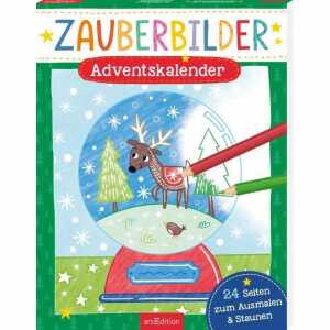 arsEdition Malbuch Zauberbilder Adventskalender