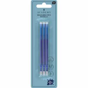 InterDRUK Ersatzminen für Stifte BEBE 0,7mm blau 3 Stück