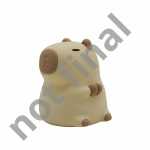 Idena LED Nachtlicht Capy Bara weiß 14cm USB...