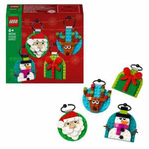 LEGO LEL Seasons and Occasions Verschiedene Christbaumanhänger