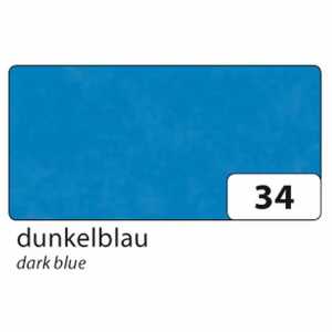 folia Transparentpapier Rolle dunkelblau 70x100cm