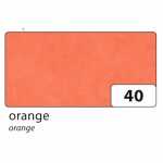 folia Transparentpapier Rolle orange 70x100cm