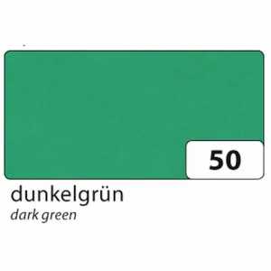 folia Transparentpapier Rolle dunkelgrün 70x100cm