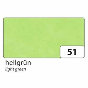 folia Transparentpapier Rolle hellgrün 70x100cm