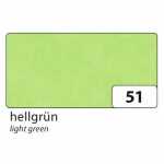 folia Transparentpapier Rolle hellgrün 70x100cm