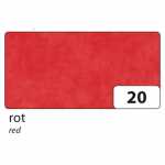 folia Transparentpapier Rolle rot 70x100cm