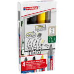Edding Flipchartmarker Set 4er-Set Highlight+Shading