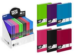 MFP Notizbuch Gummiband A5 lin 100 S Farbwahl nicht möglich