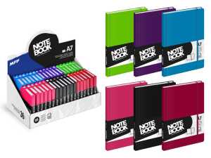 MFP Notizbuch Gummiband A7 lin 100 S Farbwahl nicht möglich