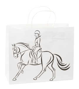 TSI Ausmaltüten Shopper 32 x13,5 x 26 cm PFERD 1 Set (=3 Tüten)