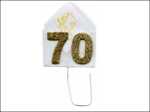 TAUN Glückwunsch " Festliche Zahl - 70 "...