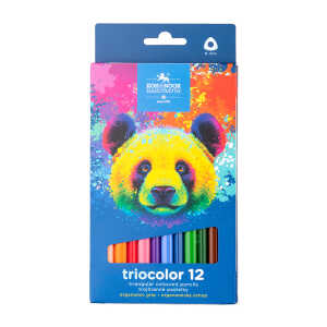 KOH Buntstifte Schule Bär Jumbo Triocolor Schule 12er