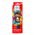 KOH Buntstifte Schule DONKEY Triocolor 18er
