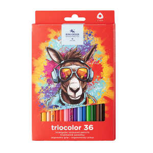 KOH Buntstifte Schule DONKEY Triocolor 36er