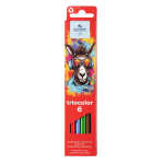 KOH Buntstifte Schule DONKEY Triocolor 6er