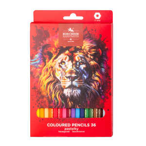 KOH Buntstifte Schule LION Red 36er