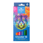 KOH Buntstifte Schule Tiger Triocolor 12er