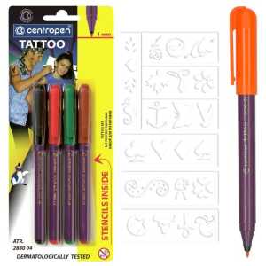 Centro Marker Hautmarker - Kinder Tattoo Set